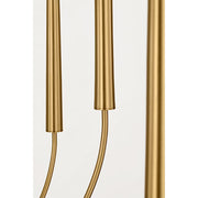 Visual Comfort EC1198 Lois 8-lt 34" Chandelier - Burnished Brass