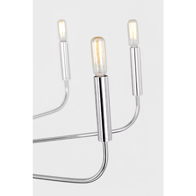 Visual Comfort EC1319 Brianna 9-lt 48" Chandelier - Polished Nickel