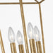 Visual Comfort EC1344 Viota 4-lt 18" Medium Lantern Pendant - Casted Gild