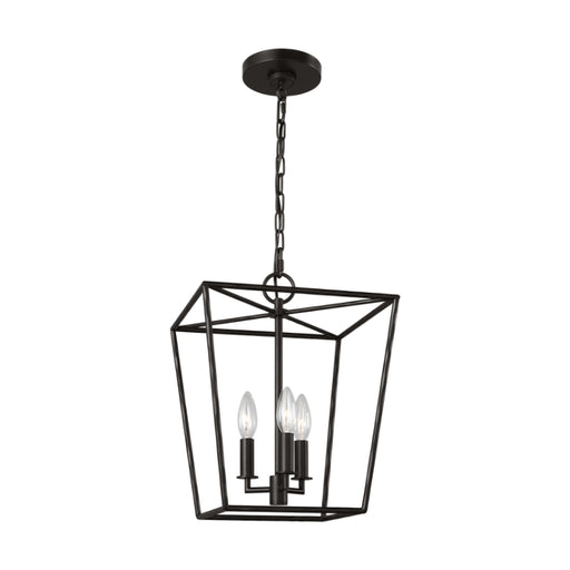 Visual Comfort EC1353 Viota 3-lt 12" Small Lantern Pendant