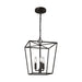 Visual Comfort EC1353 Viota 3-lt 12" Small Lantern Pendant