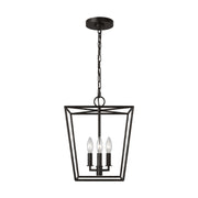 Visual Comfort EC1353 Viota 3-lt 12" Small Lantern Pendant