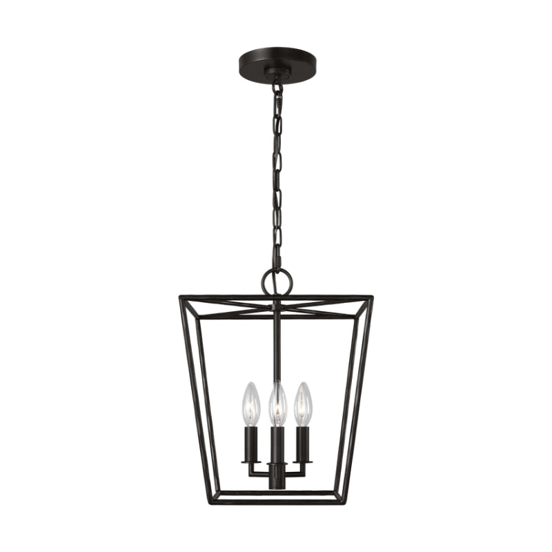 Visual Comfort EC1353 Viota 3-lt 12" Small Lantern Pendant
