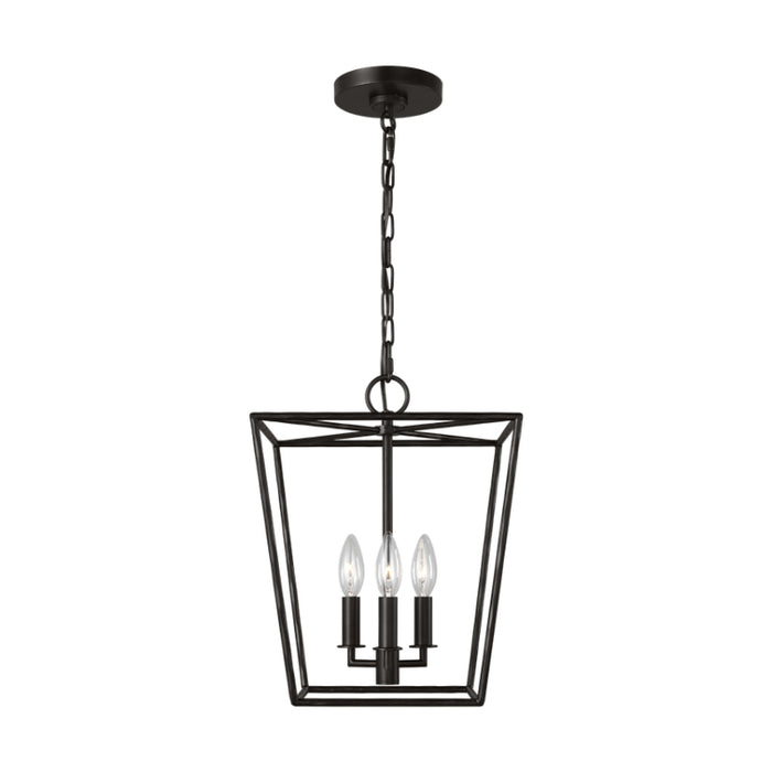 Visual Comfort EC1353 Viota 3-lt 12" Small Lantern Pendant