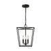 Visual Comfort EC1353 Viota 3-lt 12" Small Lantern Pendant