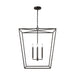Visual Comfort EC1364 Viota 4-lt 25" Large Lantern Pendant - Aged Iron