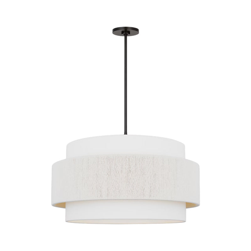 Visual Comfort EP1184 Belaro 4-lt 26" Pendant - Aged Iron