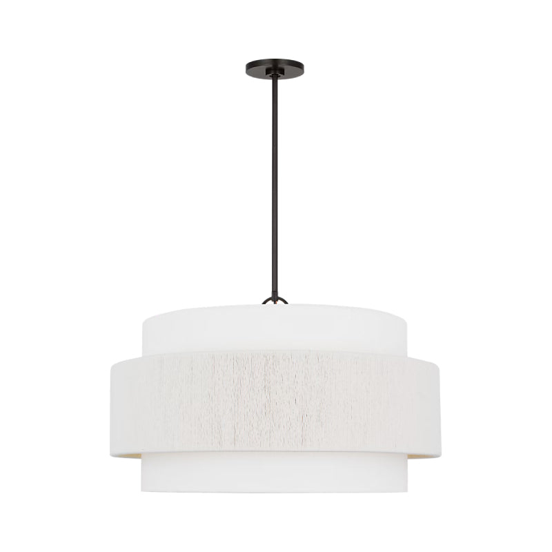 Visual Comfort EP1184 Belaro 4-lt 26" Pendant - Aged Iron