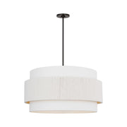 Visual Comfort EP1196 Belaro 6-lt 30" Pendant - Aged Iron