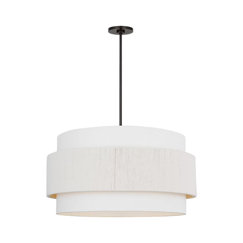 Visual Comfort EP1196 Belaro 6-lt 30" Pendant - Aged Iron
