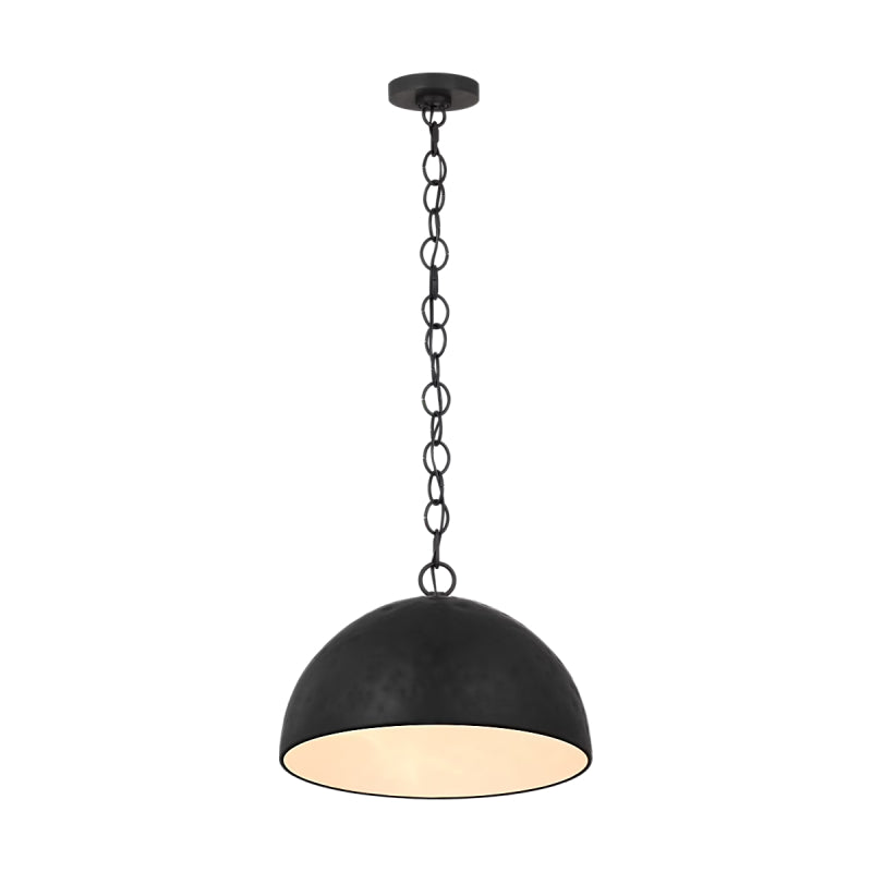 Visual Comfort EP1251 Whare 1-lt 24" Pendant - Aged Iron