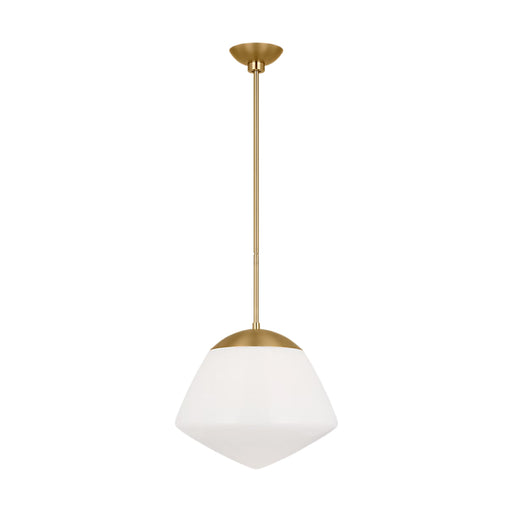 Visual Comfort EP1351 Milne 1-lt 16" Large Pendant - Burnished Brass