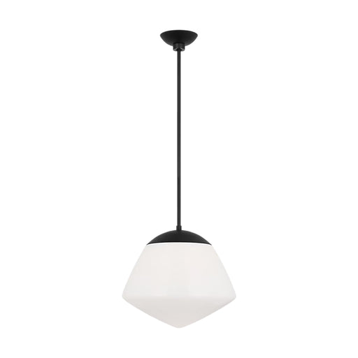 Visual Comfort EP1351 Milne 1-lt 16" Large Pendant - Midnight Black