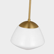 Visual Comfort EP1361 Milne 1-lt 10" Small Pendant - Burnished Brass