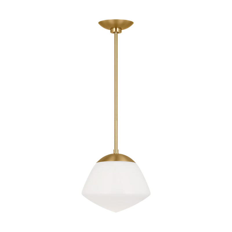 Visual Comfort EP1361 Milne 1-lt 10" Small Pendant - Burnished Brass