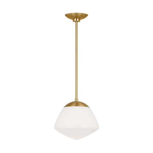 Visual Comfort EP1361 Milne 1-lt 10" Small Pendant - Burnished Brass