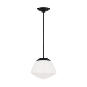 Visual Comfort EP1361 Milne 1-lt 10" Small Pendant - Midnight Black