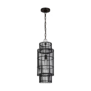 Visual Comfort EP1411 Elio 1-lt 27" Pendant - Aged Iron
