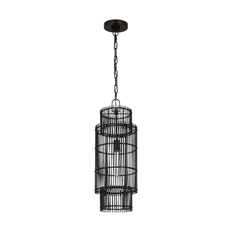 Visual Comfort EP1411 Elio 1-lt 27" Pendant - Aged Iron