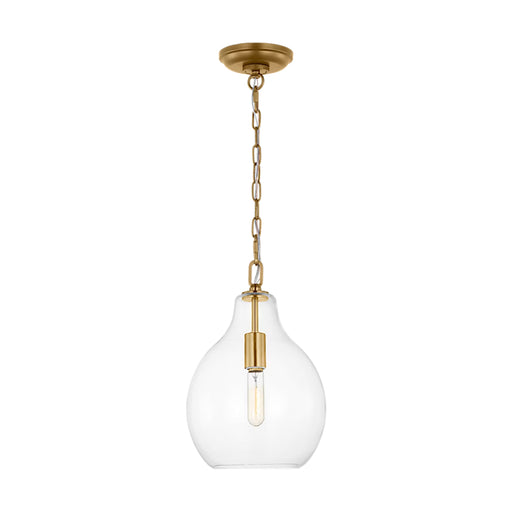 Visual Comfort EP1451 Magnus 1-lt 10" Large Pendant - Burnished Brass