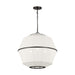 Visual Comfort EP1463 Hikari 3-lt 22" Medium Lantern Pendant - Aged Iron