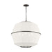 Visual Comfort EP1475 Hikari 5-lt 28" Large Chandelier - Aged Iron