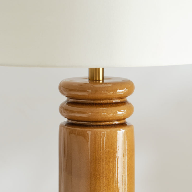 Visual Comfort ET1541 Feikudo 1-lt 26" Tall Medium Table Lamp - Cracked Honey