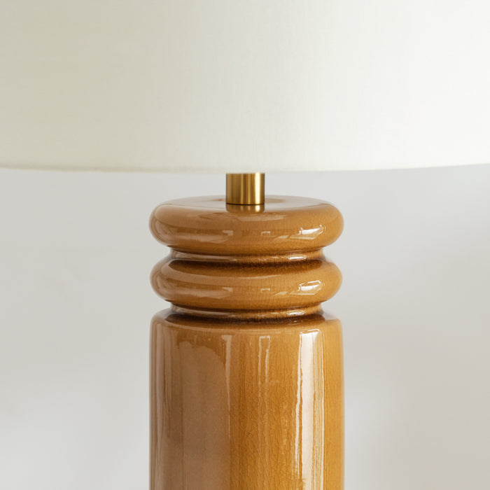 Visual Comfort ET1541 Feikudo 1-lt 26" Tall Medium Table Lamp - Cracked Honey