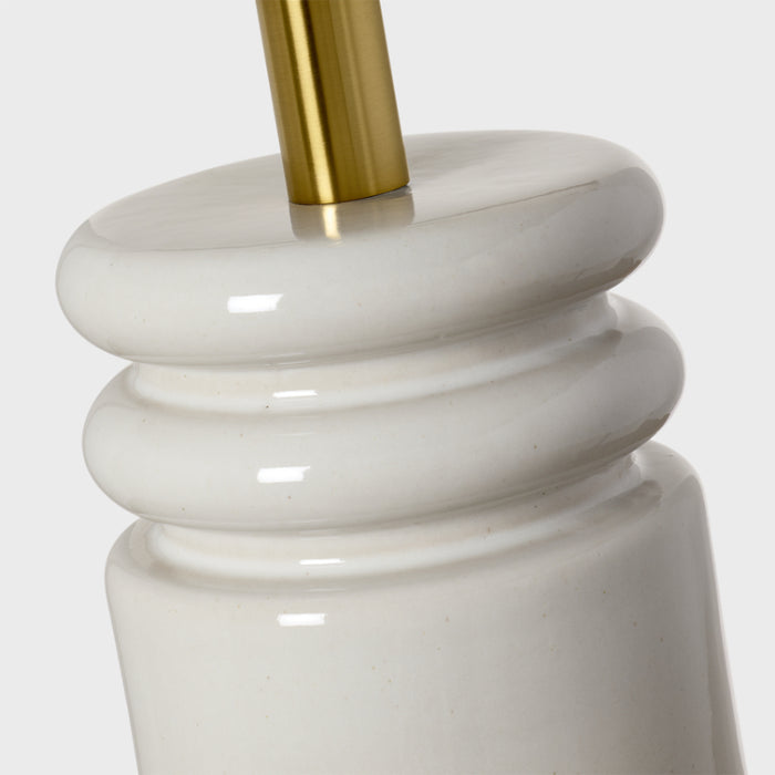 Visual Comfort ET1541 Feikudo 1-lt 26" Tall Medium Table Lamp - Glossy White