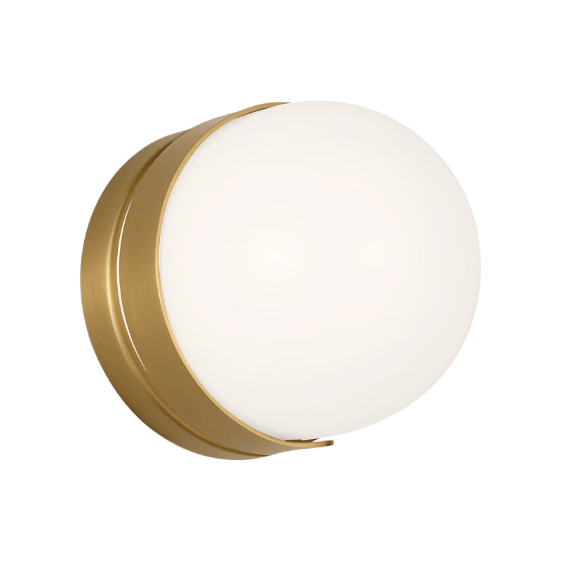 Visual Comfort EV1021-L1 Syrie 1-lt 5" LED Bath Vanity Sconce - Burnished Brass