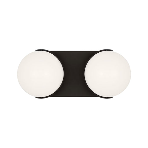 Visual Comfort EV1022 Syrie 2-lt 12" LED Medium Vanity Light - Aged Iron