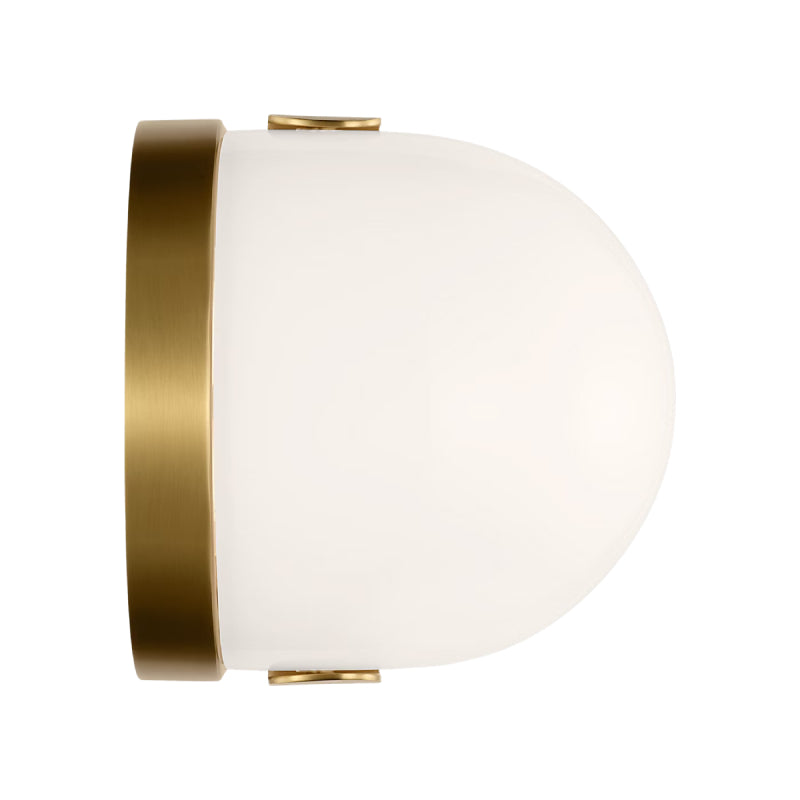 Visual Comfort EV1022 Syrie 2-lt 12" LED Medium Vanity Light - Burnished Brass