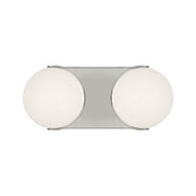 Visual Comfort EV1022 Syrie 2-lt 12" LED Medium Vanity Light - Polished Nickel