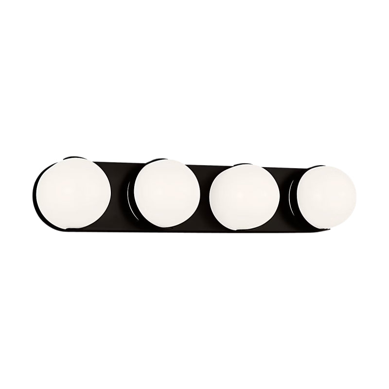 Visual Comfort EV1024 Syrie 4-lt 25" LED Large Vanity Light - Aged Iron