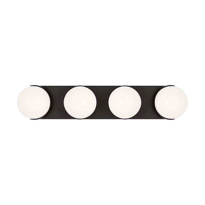Visual Comfort EV1024 Syrie 4-lt 25" LED Large Vanity Light - Aged Iron