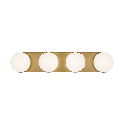 Visual Comfort EV1024 Syrie 4-lt 25" LED Large Vanity Light - Burnished Brass