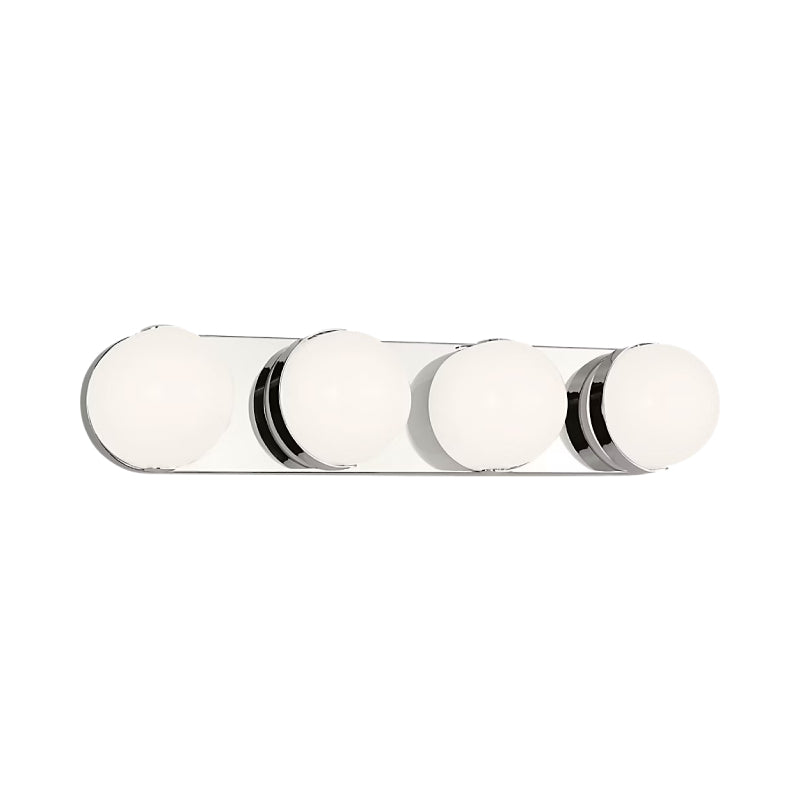 Visual Comfort EV1024 Syrie 4-lt 25" LED Large Vanity Light - Polished Nickel