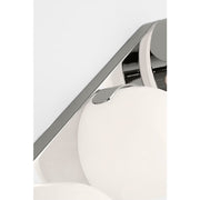 Visual Comfort EV1024 Syrie 4-lt 25" LED Large Vanity Light - Polished Nickel