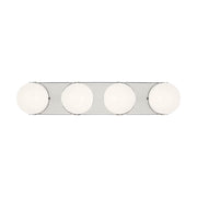 Visual Comfort EV1024 Syrie 4-lt 25" LED Large Vanity Light - Polished Nickel