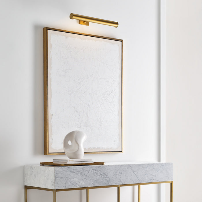 Visual Comfort EW1222 Azer 2-lt 24" LED Picture Light - Burnished Brass