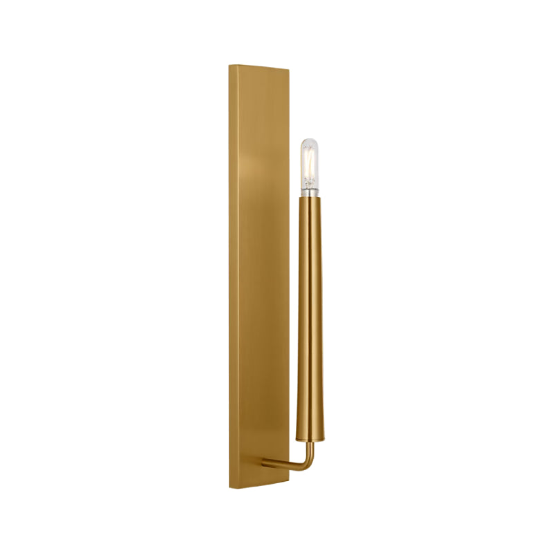 Visual Comfort EW1241 Lois 1-lt 18" Tall Wall Sconce - Burnished Brass