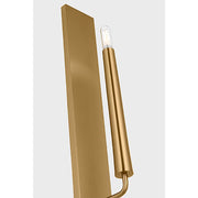 Visual Comfort EW1241 Lois 1-lt 18" Tall Wall Sconce - Burnished Brass