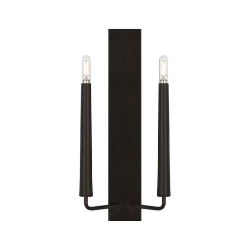 Visual Comfort EW1252 Lois 2-lt 18" Tall Wall Sconce - Aged Iron