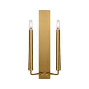 Visual Comfort EW1252 Lois 2-lt 18" Tall Wall Sconce - Burnished Brass