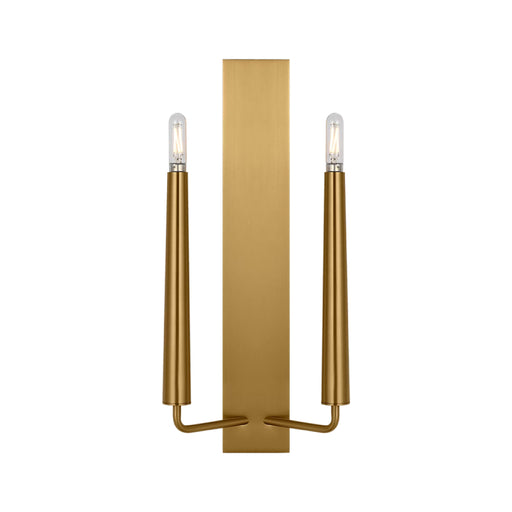 Visual Comfort EW1252 Lois 2-lt 18" Tall Wall Sconce - Burnished Brass