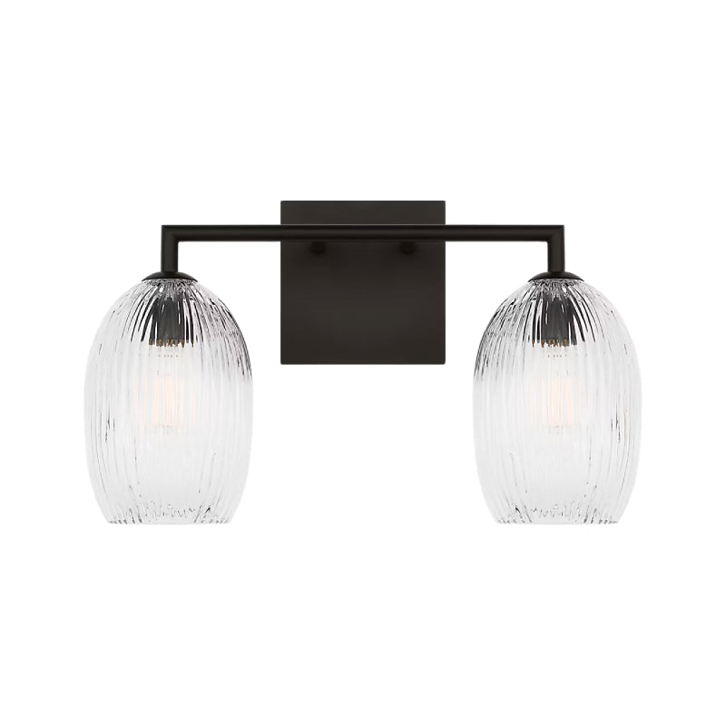 Visual Comfort HV1002 Serafina 2-lt 16" Bath Light - Aged Iron