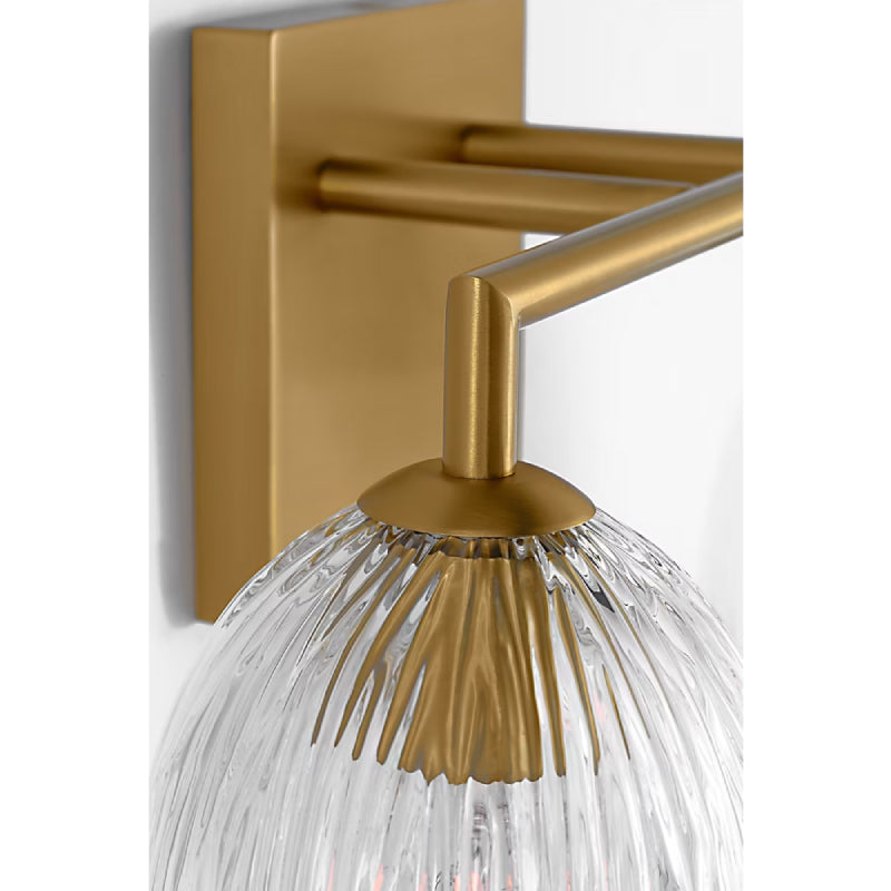 Visual Comfort HV1002 Serafina 2-lt 16" Bath Light - Burnished Brass