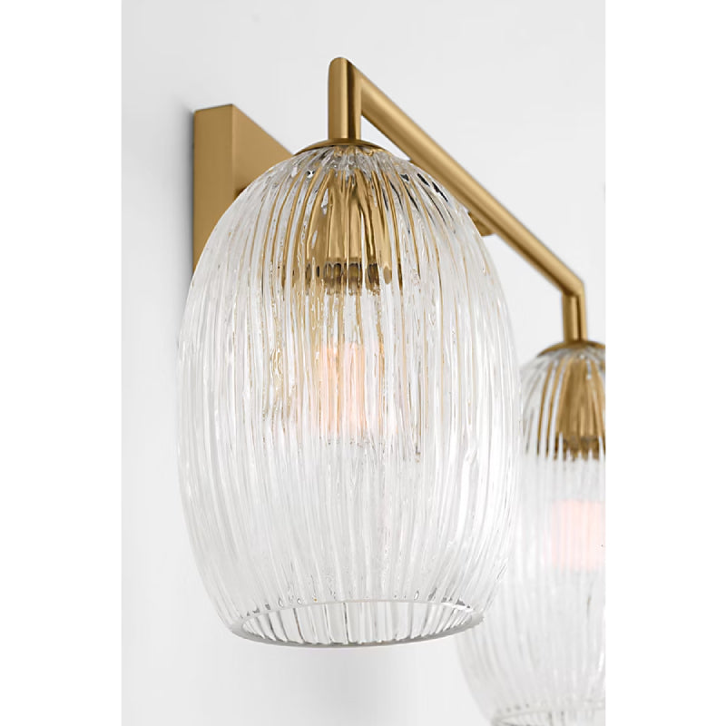 Visual Comfort HV1002 Serafina 2-lt 16" Bath Light - Burnished Brass