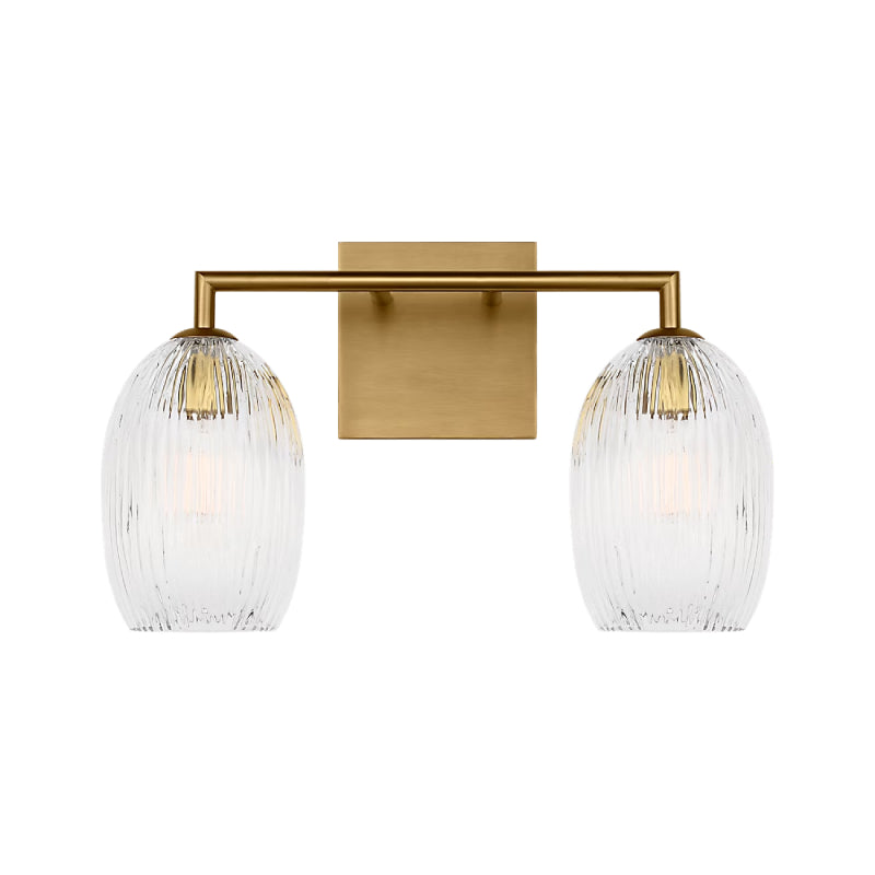 Visual Comfort HV1002 Serafina 2-lt 16" Bath Light - Burnished Brass