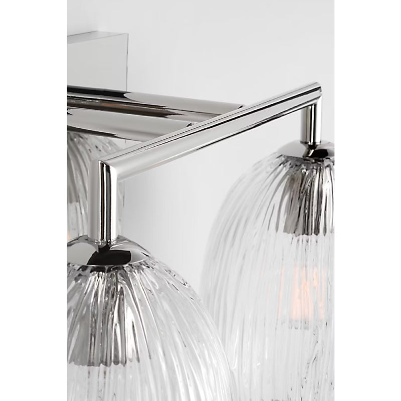 Visual Comfort HV1002 Serafina 2-lt 16" Bath Light - Polished Nickel